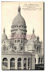 Postcard Old Paris The Basilica of Sacre Coeur Montmartre