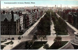 Postcard BUILDING SCENE Boston Massachusetts MA AI3017