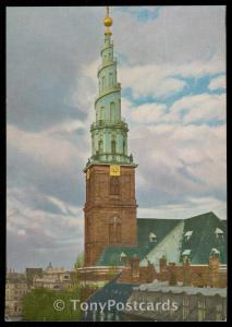Tower of Our Saviour's Church - Copenhagen, Denmark