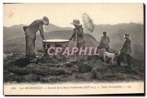 Old Postcard La Bourboule Summit Bane Ordanche (1517 m) Viewpoint