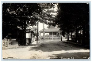 1910 Narragansett Avenue Residence View Riverside RI  RPPC Photo Postcard