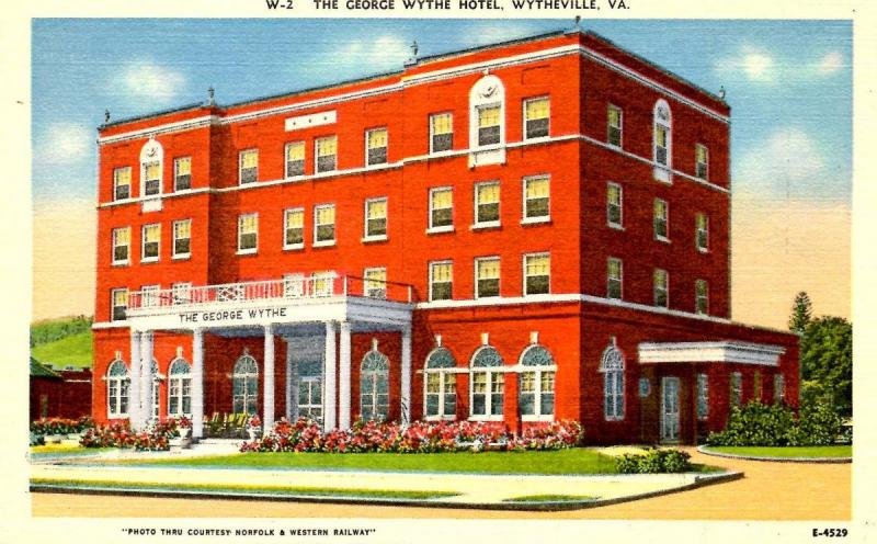 VA - Wytheville. The George Wythe Hotel