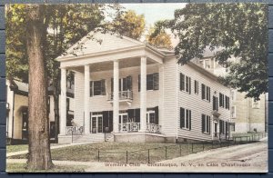 Vintage Postcard 1907-1915 Woman's Club Chautaugua New York