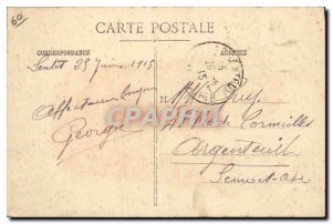 Old Postcard Senlis Oise Panorama