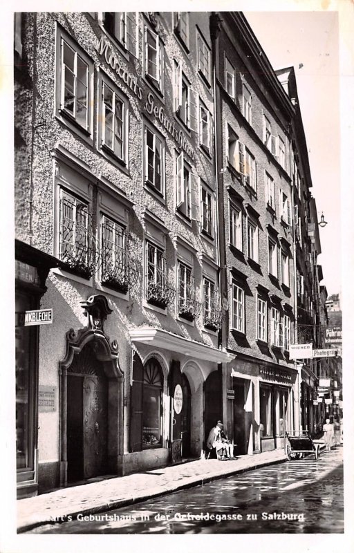 Mozarts Geburtshaus Salzburg Austria Unused 