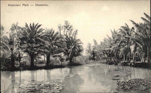 Honolulu Hawaii HI Kapiolani Park c1910 Vintage Postcard