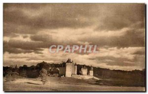 castle Montpoupon - Cere the Round - Old Postcard