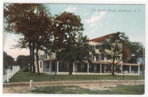 The Booth House Greenport Long Island New York 1910c postcard