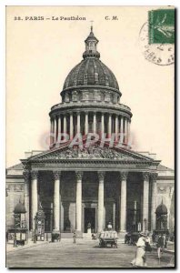 Postcard Old Paris Pantheon