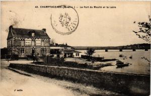 CPA CHAMPTOCEAUX - Le Port du Moulin et la Loire (296685)