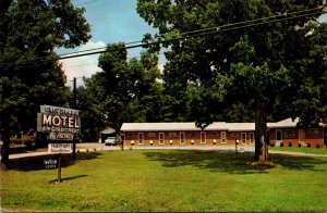 North Carolina Greensboro Grove Park Motel 1970