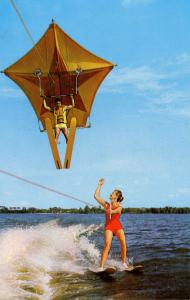 FL - Cypress Gardens. Water Skiing, Kite Skiing