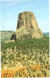 3 Cards, Devils Tower National Monument, Wyoming, WY, Chrome