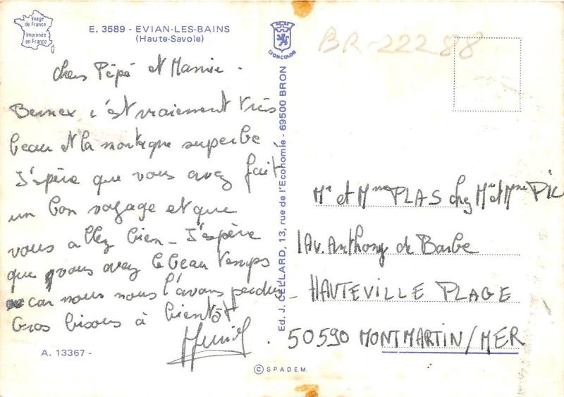 BR22288 Evian les Bains france