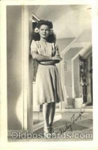 Shirley Temple Actor / Actress Postcard Post Card Old Vintage Antique Actor A...