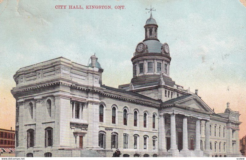 KINGSTON, Ontario, Canada, PU-1910; City Hall