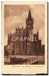 Italia - Italy - Italy - Verona - The S Absidi di Fermo - Old Postcard