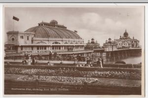 Sussex; Eastbourne Pier, Showing New Music Pavilion RP PPC, Unposted, c 1930's 