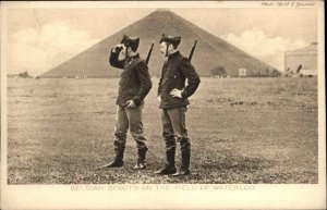 Tuck WWI Allied Armies Belgian Scouts on Field of Waterloo Vintage Postcard