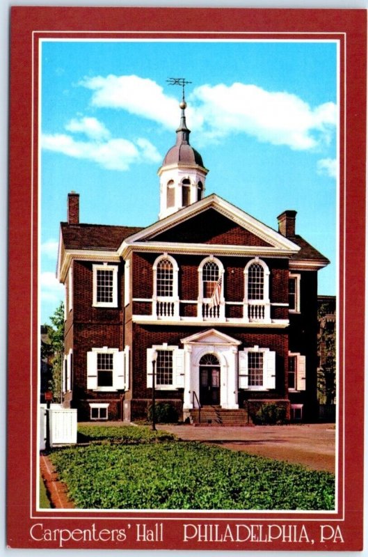 Postcard - Carpenters' Hall - Philadelphia, Pennsylvania