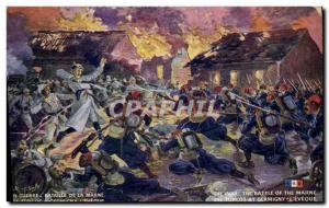 Postcard Old Army Battle of the Marne Turcos has Germigny L & # 39Eveque