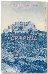 Postcard Old Grignan Chateau restores South View East