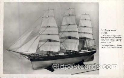 Stonehouse Sail Ship Ships Postcard Postcards  Stonehouse