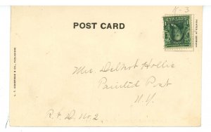 NY - Corning. Episcopal & Methodist Churches  ca 1906