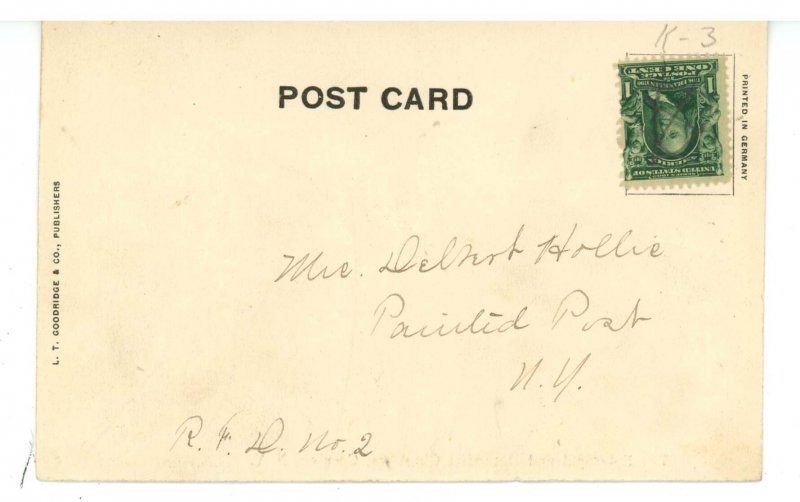 NY - Corning. Episcopal & Methodist Churches  ca 1906