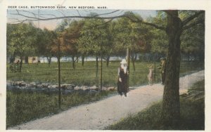 New Bedford, Mass., Deer Cage, Buttonwood Park