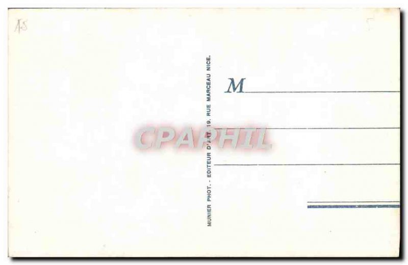 Old Postcard Nice Le Palais de la Mediterranee