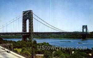 George Washington Bridge in New York City, New York