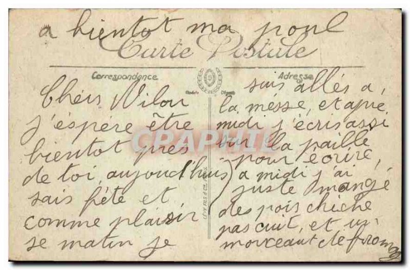 Old Postcard Marseille General View