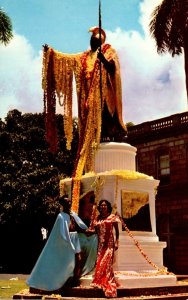 Hawaii Honolulu King Kamehameha Statue