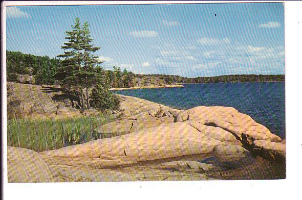 Rugged Georgian Bay, Parry Sound, Ontario,  Thompson's, 