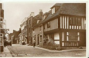 Sussex Postcard - Watchbell Street - Rye - Real Photograph - Ref TZ9391