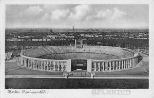 Br56601 Berlin Reichosportfeld stade stadium