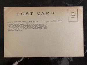 Mint China RPPC Postcard Chefoo Harbor Scene