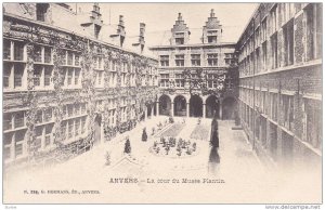 ANVERS, la cour du Musee Plantin, Belgium, 00-10s