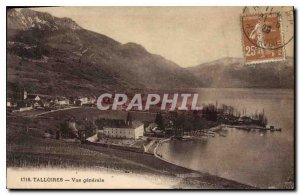 Old Postcard Talloires general view