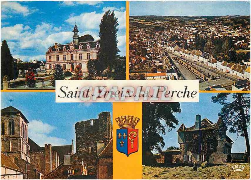 Postcard Modern Saint Yrieix la Perche Haute Vienne The City Hotel General view