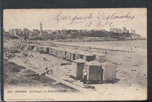 France Postcard - Dinard - La Plage - Le Palais Crystal    T7118