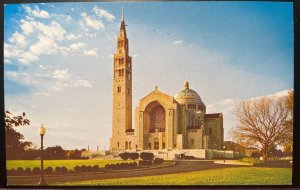 Vintage Postcard 1960's National Shrine Immaculate Conception, Washington, D.C.