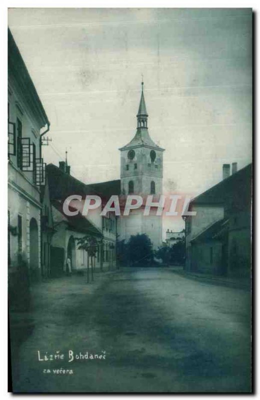 Postcard Old Lazme Bohdanec za Vecera