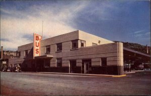 Wheeling West Virginia WV Union Bus Depot Station Vintage Postcard