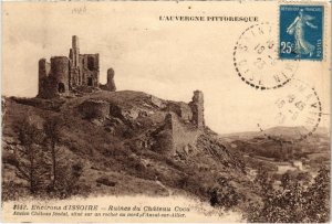 CPA Env.d'Issoire Ruines du Chateau Cocu FRANCE (1285604)