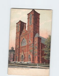 Postcard Cathedral, Hartford, Connecticut