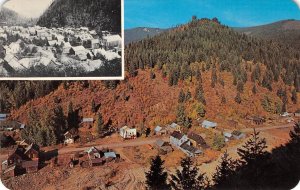 MURRAY, IDAHO Coeur d'Alene Gold Mining Region Shoshone Co '60s Vintage Postcard