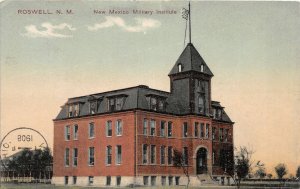 H27/ Roswell New Mexico Postcard c1910 New Mexico Military Institute