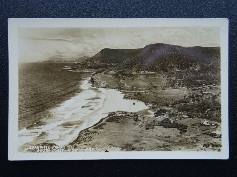 Australia NSW STANWELL PARK South Coast c1930's RP Postcard